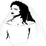 Bride 09 Clip Art
