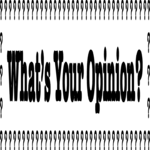 What's Your Opinion Clip Art