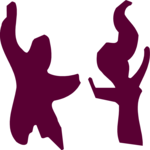 Dancing - Silhouette 2