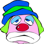 Clown Sad Clip Art