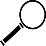 Magnifying Glass 03 Clip Art