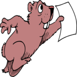 Gopher with Document