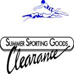 Sporting Goods Clearance Clip Art