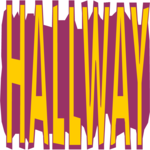 Hallway - Title Clip Art