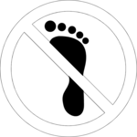 No Bare Feet