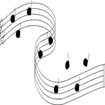 Musical Notes 09 Clip Art