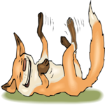 Fox Laughing 1 Clip Art