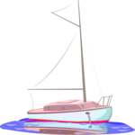 Sailboat 76 Clip Art