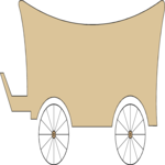 Covered Wagon 06 Clip Art