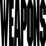 Weapons Title Clip Art