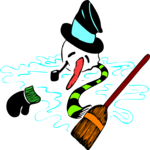 Snowman Melting 4