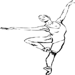 Dancer 34 (2) Clip Art
