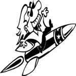 Rocket with Passenger 1