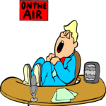 Radio Host - Sleeping