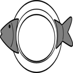 Fish Platter Clip Art