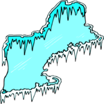 New England - Ice Clip Art