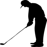Golfer 05 Clip Art