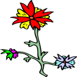 Flowers 160 Clip Art