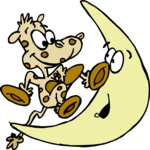 Cow Jumping over Moon