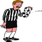 Soccer Referee 3 Clip Art