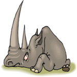 Rhino - Long Horn