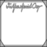 Special Day Frame Clip Art