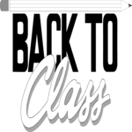 Back-to-Class Title 1 Clip Art