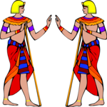 Egyptian Men Clip Art