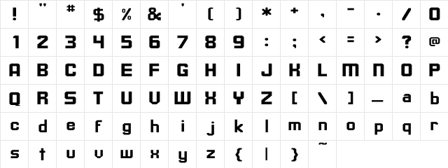 Upsilon Wd Regular  glyph index