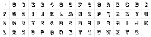 Simson Regular  glyph index