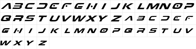 5 Eurolean DNA Regular  glyph index