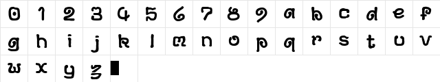 DS-Archeology Demo Normal  glyph index