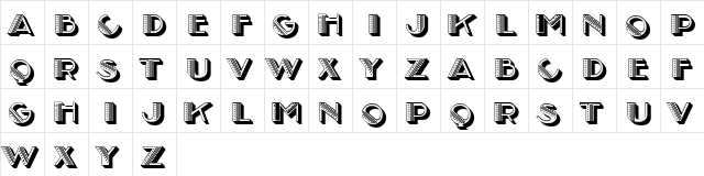 Maleficus Regular  glyph index