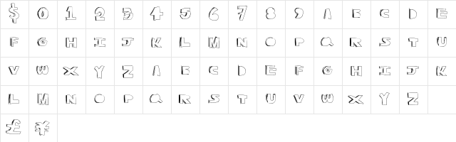 QualityControl Regular  glyph index