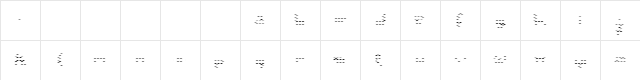 N.E.DiamondBix (New Newbix18) Regular  glyph index