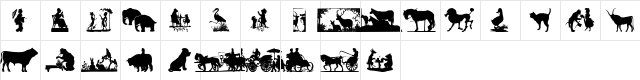 ryp_animal1 Regular  glyph index