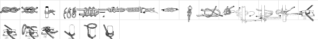 SailorsKnots Regular  glyph index