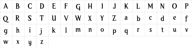 Itikaf FREE Regular  glyph index