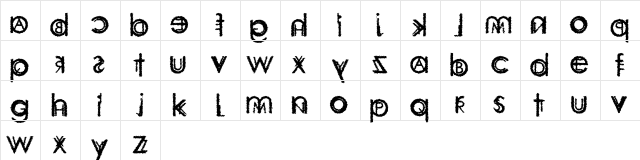 Mischstab Portion Control Regular  glyph index