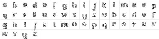 Labrint Demo  glyph index