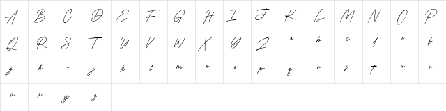 Suarte Free Regular  glyph index