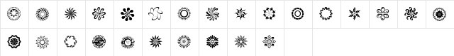 fts1 Regular  glyph index