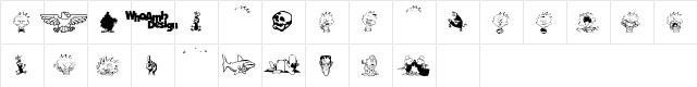 Clip Font Caps Regular  glyph index