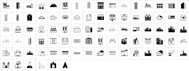 SYMBOL-22 Normal  glyph index
