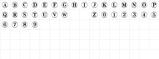 TQF_Keycaps_2 Regular  glyph index