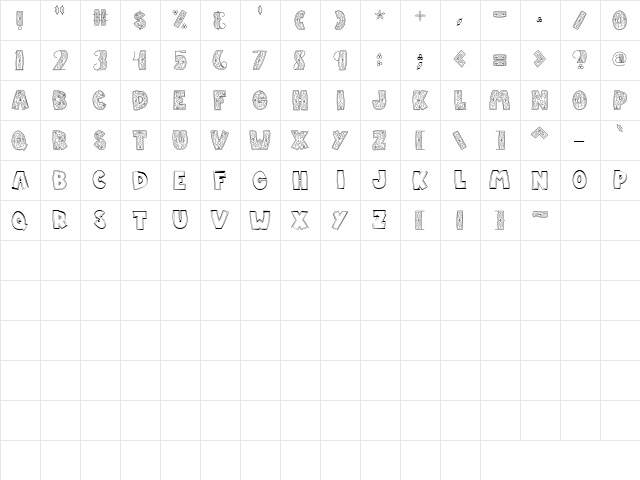 CK Christmas Berries Regular  glyph index