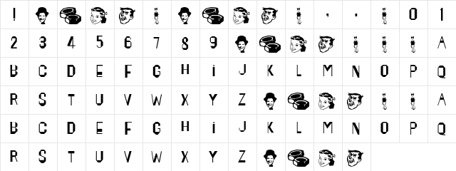 Maynard Regular  glyph index