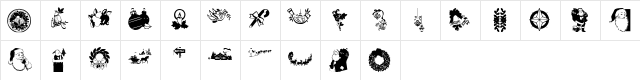 ryp_xmas2 Regular  glyph index