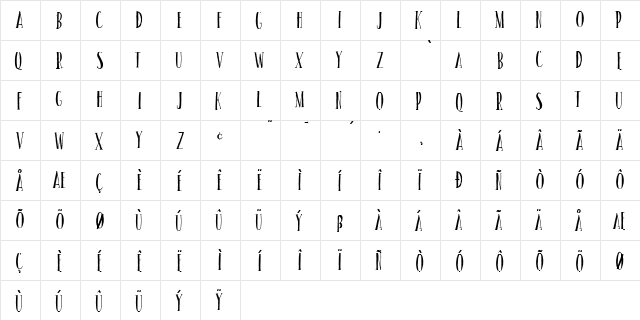 Sundance dance PERSONAL USE Regular  glyph index