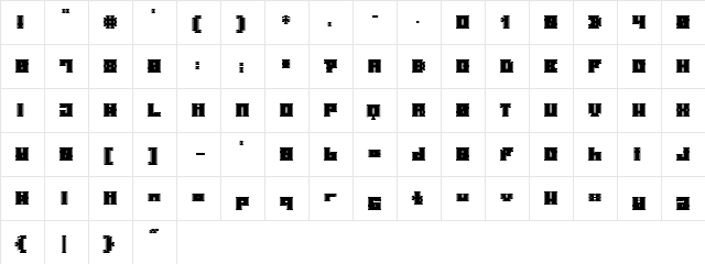 PormaskInnebr䮮are Regular  glyph index